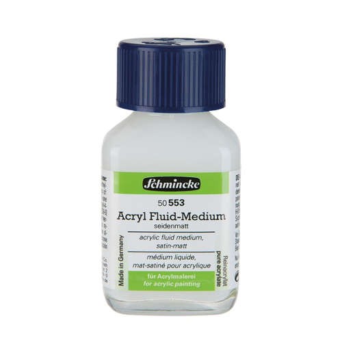 Schmincke Acryl Fluid-Medium 60ml ►seidenmatt◄