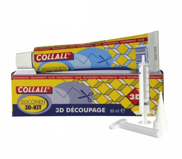 3D Silikon Kit – transparenter Bastel- & Reparaturkleber