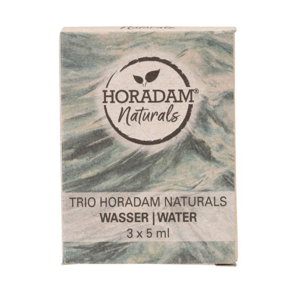 HORADAM Naturals Trios ►WATER◄, Set 3x5ml Pflanzliche Pigmente