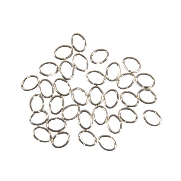 Ösen oval 3x4mm Gold 30 Stück