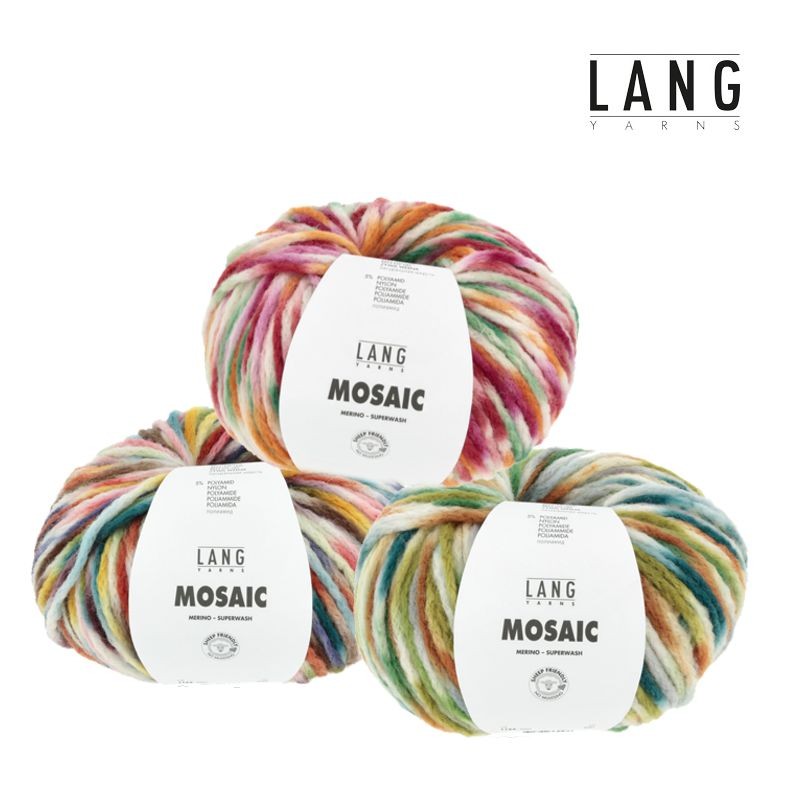 Lang Yarns MOSAIC Merino - Superwash 100g