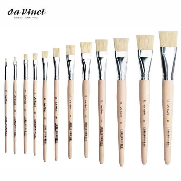 Da Vinci Pinsel Borstenpinsel Serie 29 flach