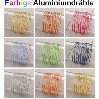 Eloxierter 1mm Aludraht, Aluminiumdraht_efco_22258