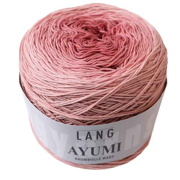 alle Farben AYUMI 100g Lang Yarns hochwertige Mako-Baumwolle 