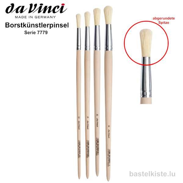 Da Vinci Borstenkünstlerpinsel rund, Serie 7779