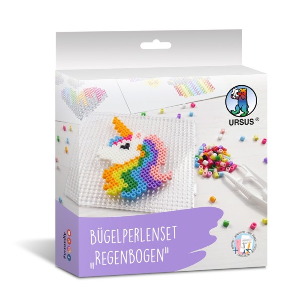 Bügelperlenset "Regenbogen"