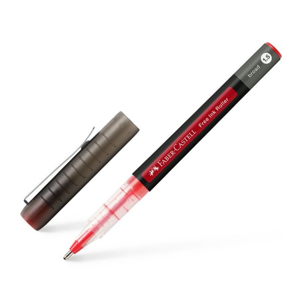 Faber-Castell Free INK Roller Strichstärke Ø 1,5 mm, bastelkiste.lu, rot