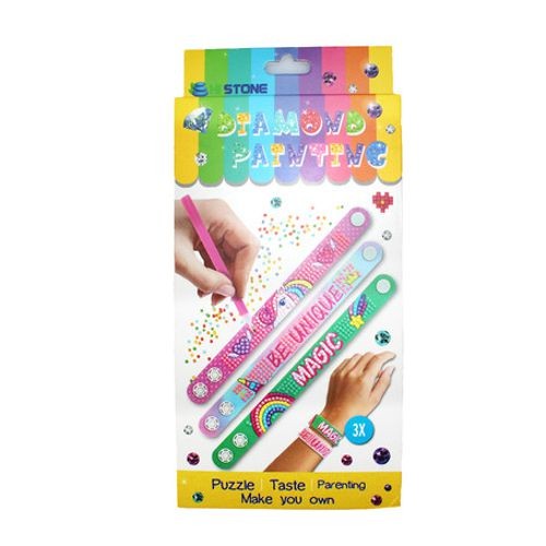 Daimond Painting 3er Set Armbänder Unicorn