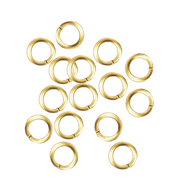 Zwischenringe Ø 45mm, 24K vergoldet 15 Stk.