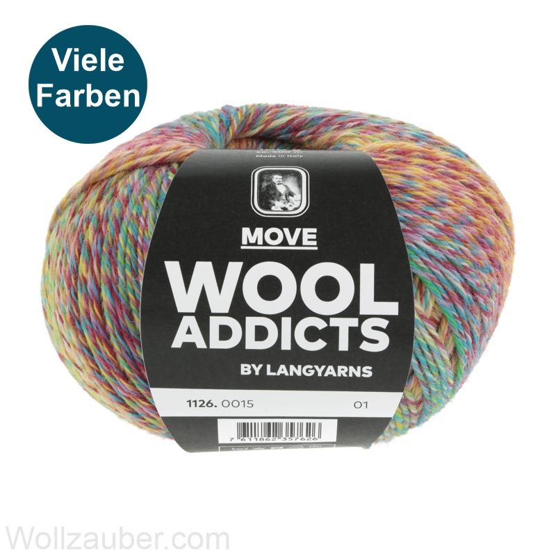 Lang Yarns Wooladdicts MOVE 100g