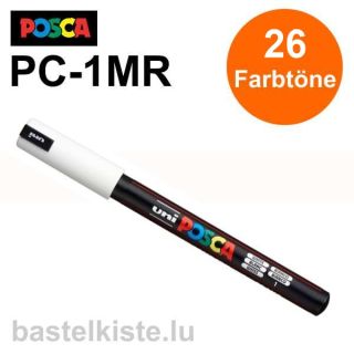 POSCA Paint Marker PC-1MC, Rundspitze extra fein Ø 0,7-1 mm