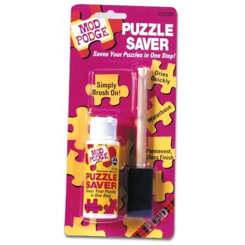 Puzzlelack, Puzzlekleber 59 ml mit Pinsel
