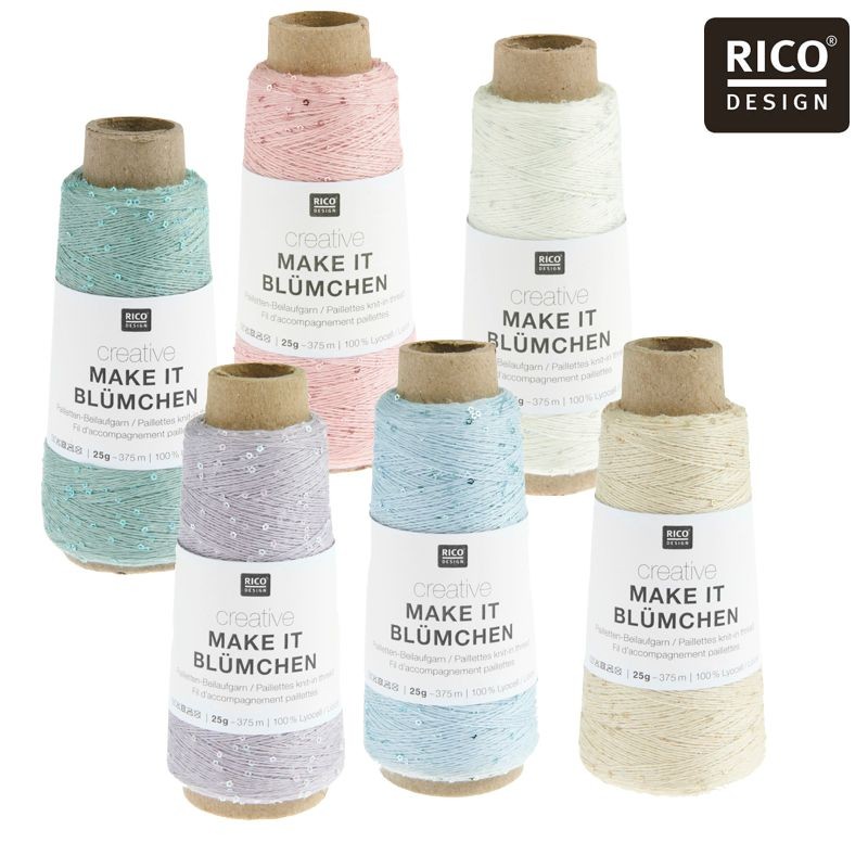 Creative Make It Blümchen 25g, mit mini Paillettenblümchen