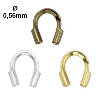 Transparent rubber thread