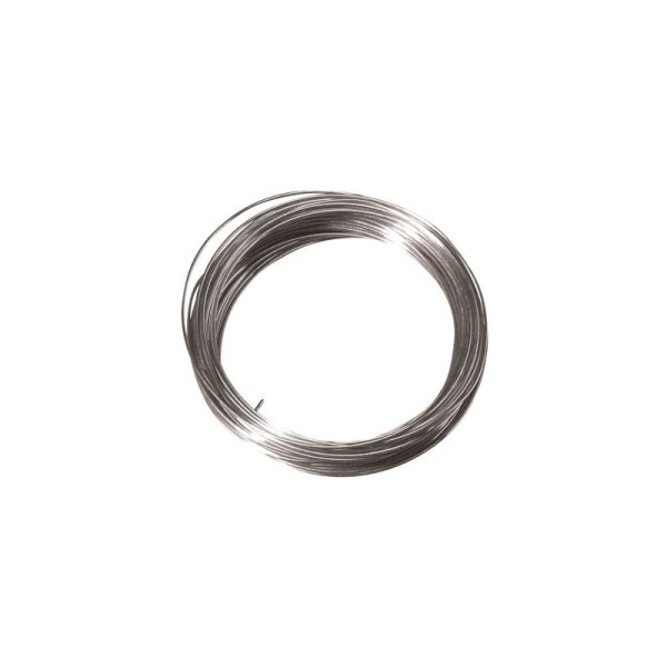 Silberdraht Ø 0,6 mm mit Kupferkern, bastelkiste.lu