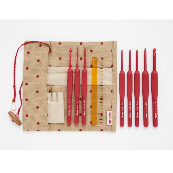 Häkelnadel-Set Tulip ETIMO RED, wollzauber.com