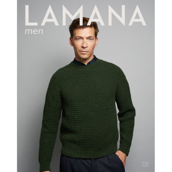 LAMANA Strickheft, Magazin Men Nr. 02, wollzauber.com