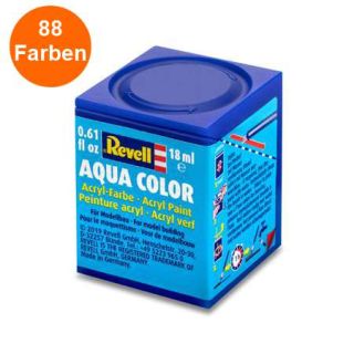 Revell AQUA COLOR 18 ml ►alle Farben◄ Wasserbasis