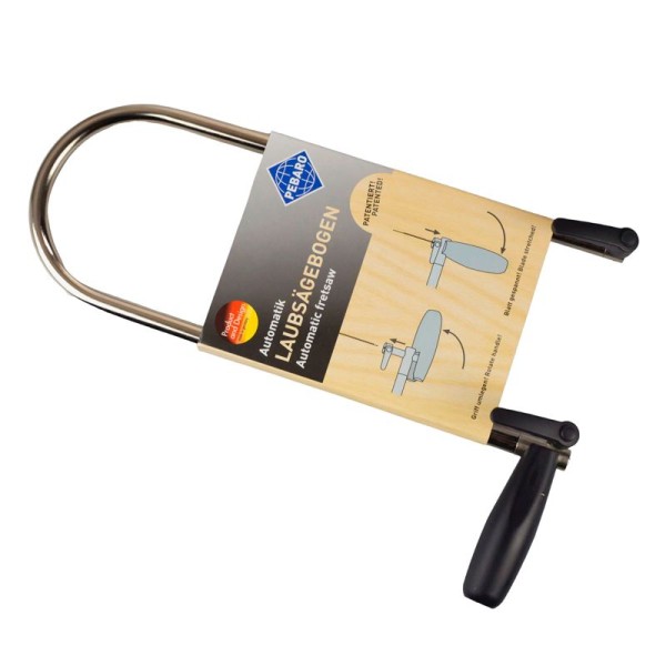 Laubsägebogen mit Schnellspannsystem, Automatik Laubsägebogen, bastelkiste.lu