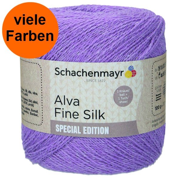 Schachenmayr Alva Fine Silk 100g
