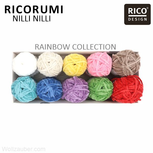 RICORUMI "Nilli Nilli" 10er RAINBOW-Set