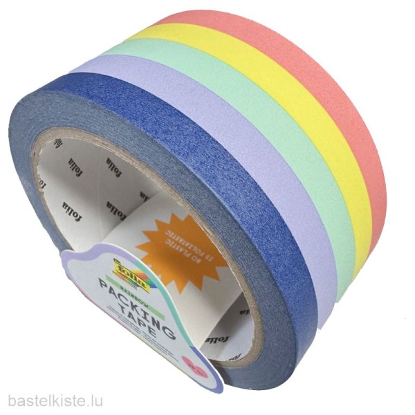 Packing Tape, Packband RAINBOW Ø 48mm, 25m, bastelkiste.lu