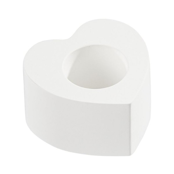 Silikonform, Gießform Kerzenständer Herz