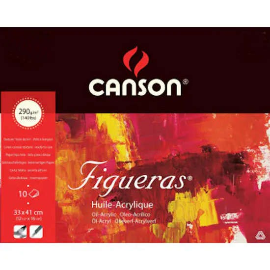 Canson Figueras Block 190g/m², 33x41cm, 10 Blatt