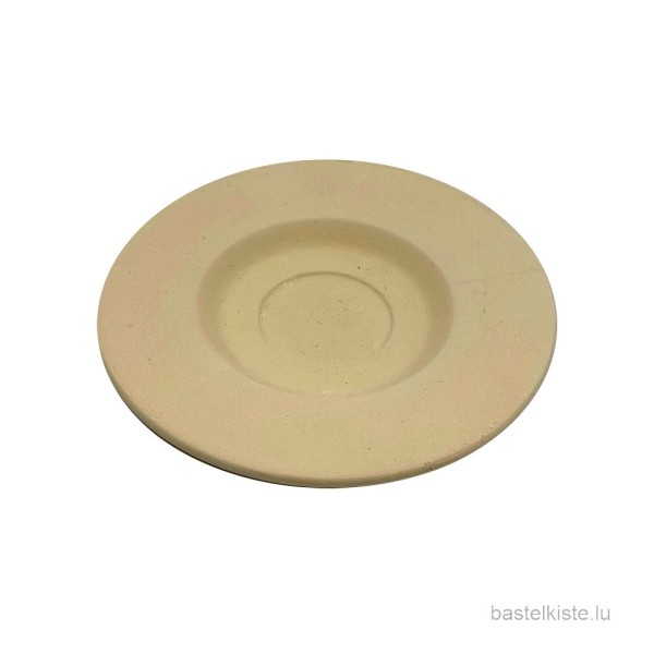 2-teilige Gipsform Unterteller, Untertasse für Espresso-Tasse – 6 cm, bastelkiste.lu