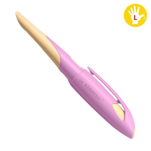STABILO EASYbirdy Ergonomischer Schulfüller inkl. Patrone, softpink/apricot