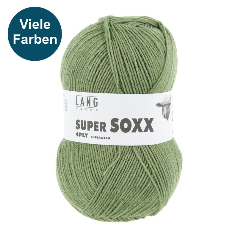 Lang Yarns SUPER SOXX 4-FACH, 4-PLY 100g