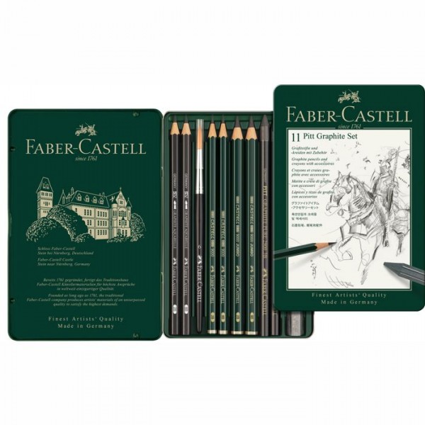 Faber Castell Pitt Graphite Set - 11 teillig