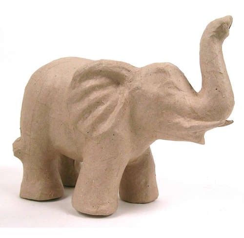 Décopatch PappArt Elefant mit Rüssel oben