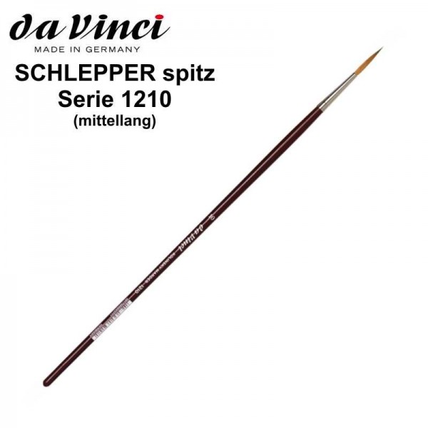 Schlepper spitz, mittellang gebunden, Serie 1210