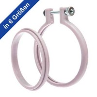 Rico Design Stickrahmen Kunststoff mit Anti-Slip-Nut