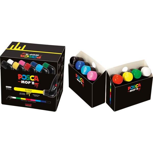 POSCA MOP'R PCM-22 8er Set | Wollzauber