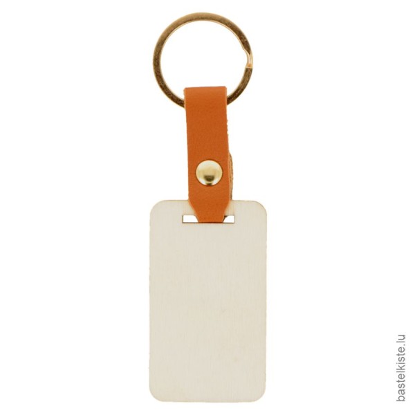 Schlüsselanhänger mit Lederband