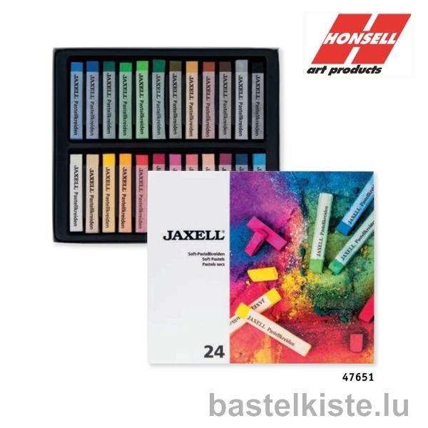 JAXELL Soft Pastelle, 24er Pastellset