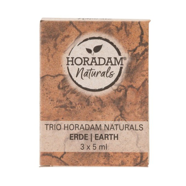 HORADAM Naturals Trios ►EARTH◄, Set 3x5ml Pflanzliche Pigmente