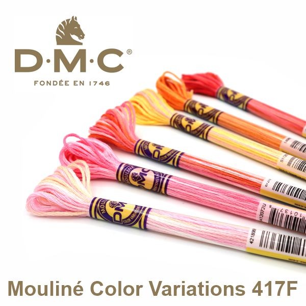 Stickgarn DMC Mouline Color Variations 417F, 8 m