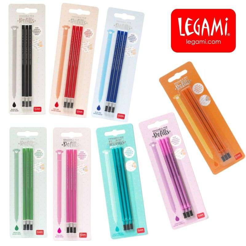 LEGAMI Ersatzminen, Nachfüllminen, Gel Pen - Erasable Pen