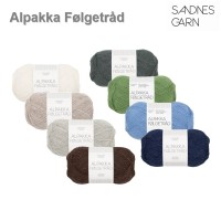 Sandners Garn ALPAKKA FOLGETRAD 50g