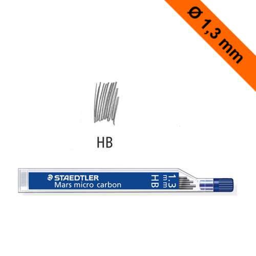 Bleistiftminen, Nachfüllminen, Ersatzminen für Druckbleistift Ø 1,3 mm HB