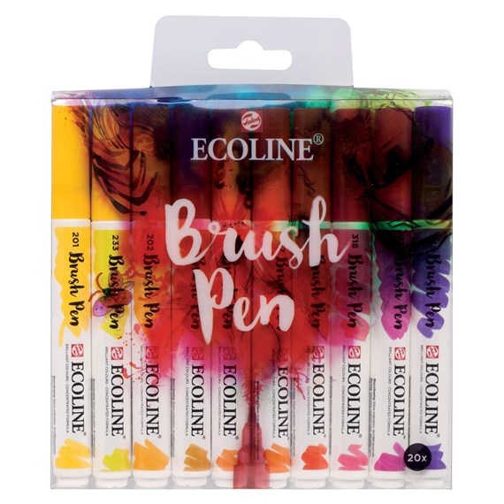 ECOLINE Brush Pen 20er Set