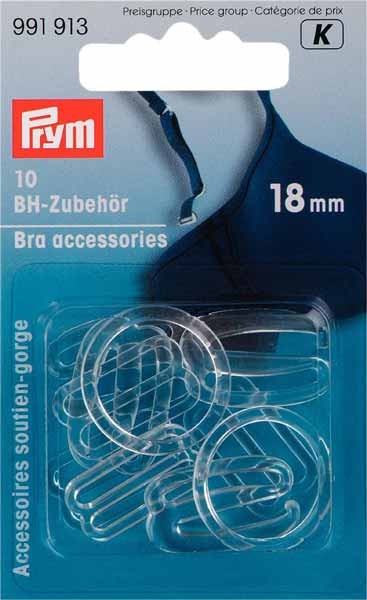 PRYM BH-Zubehör, 18mm, transparent