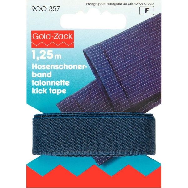 17mm Hosenschonerband marine, 1,25m