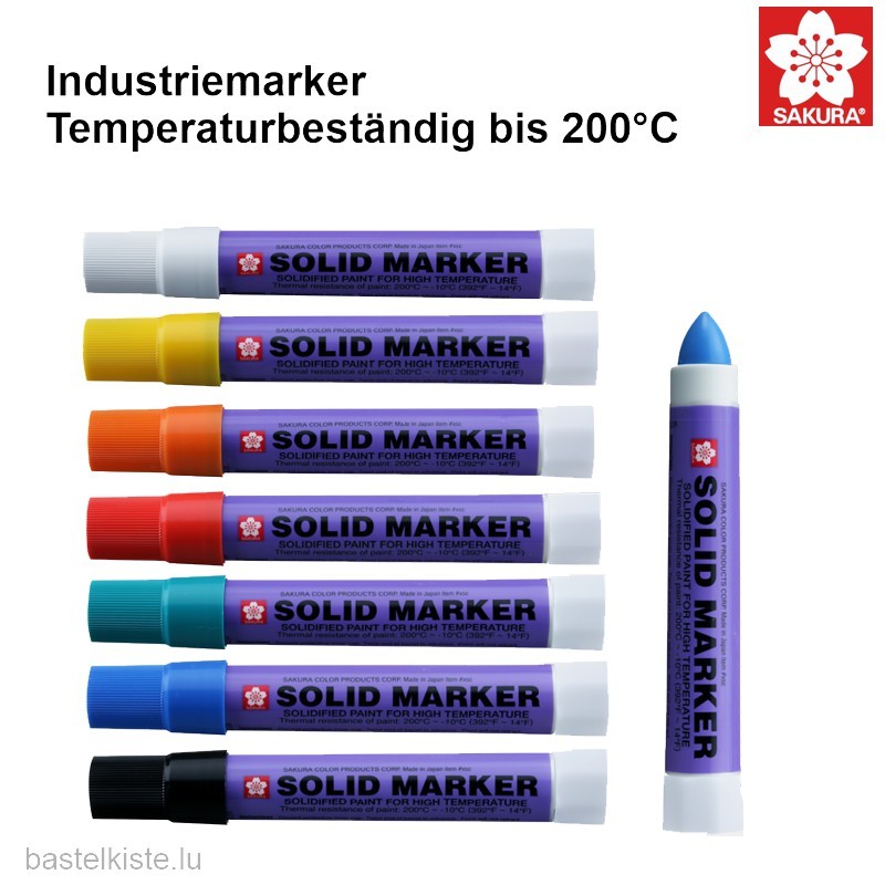 Sakura SOLID MARKER "High Temperature" 200°C beständig