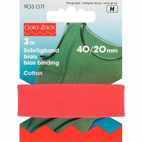Prym Schrägband Baumwolle 40/20 Mm – Marine, Perfekt Zum Einfassen, Verzieren & Nähen