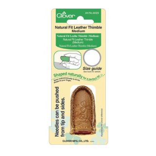 Lederfingerhut mit natürlicher Passform CLOVER 6029
