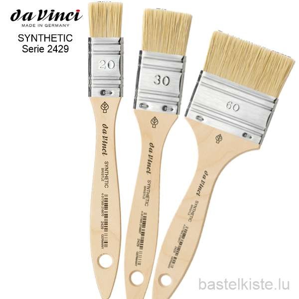 Flachpinsel, Grundierpinsel SYNTHETIC Bristle, Serie 2429